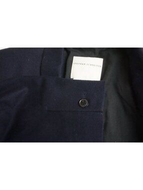 Stephan Schneider Navy Blue Cashmere Blend Sport Coat Jacket Sz 5